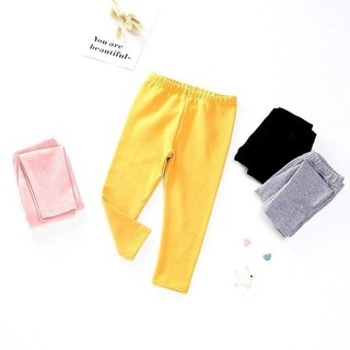 Quần legging Giữ nhiệt Cotton Borip mềm cho bé trai bé gái 10_18kg