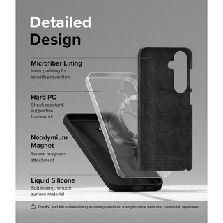 Ốp Lưng Ringke Galaxy S24 | Silicone Magnetic
