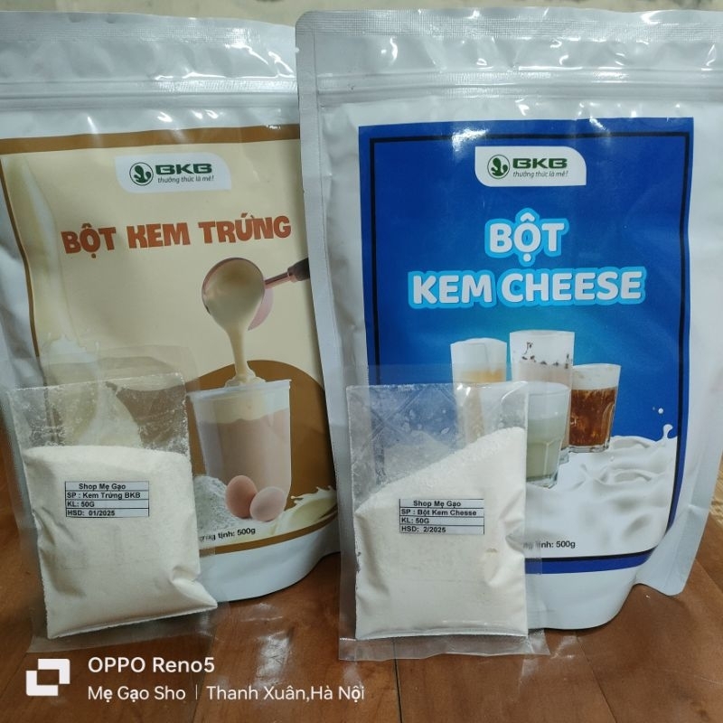 Bột Kem Trứng/Kem Cheese BKB 50g.