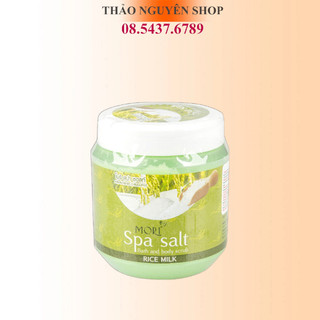 Muối Tắm Spa Mori sữa gạo Mori Spa Salt 700ml rice milk