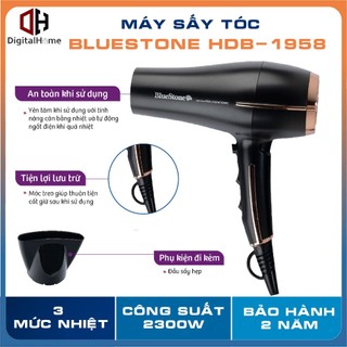 Máy sấy tóc bluestone hdb 1958, công suất 2300w,bảo hành chính hãng 2 năm