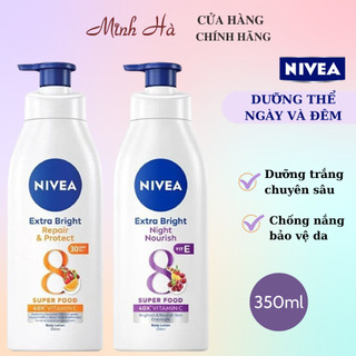 Sữa dưỡng thể Nivea Extra Bright làm sáng và săn chắc da 350ml