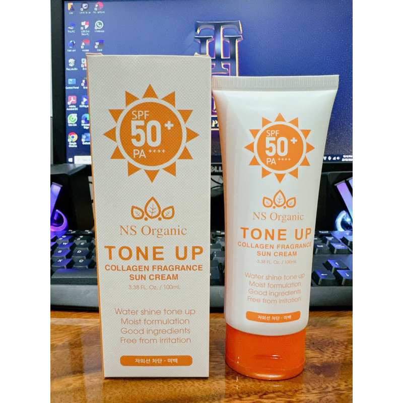 Kem chống nắng TONE UP nhà NS Organic ( SPF 50+ )