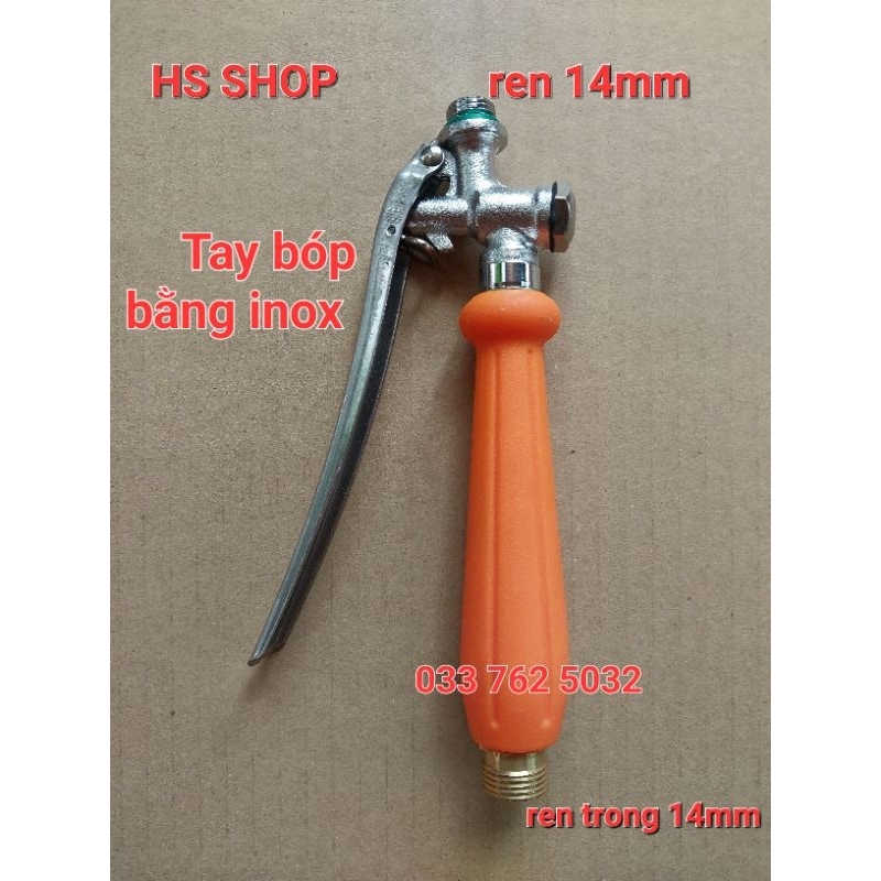Tay bóp bình xịt điện ,tưới cây cảnh, tưới lan