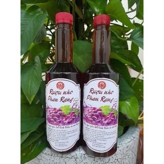 R.ư.ợ.u nho đỏ lên men tự nhiên chai 750ml