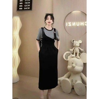 Đầm body thun phối màu siêu đẹp