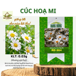Hạt giống hoa Cúc Hoạ Mi trắng