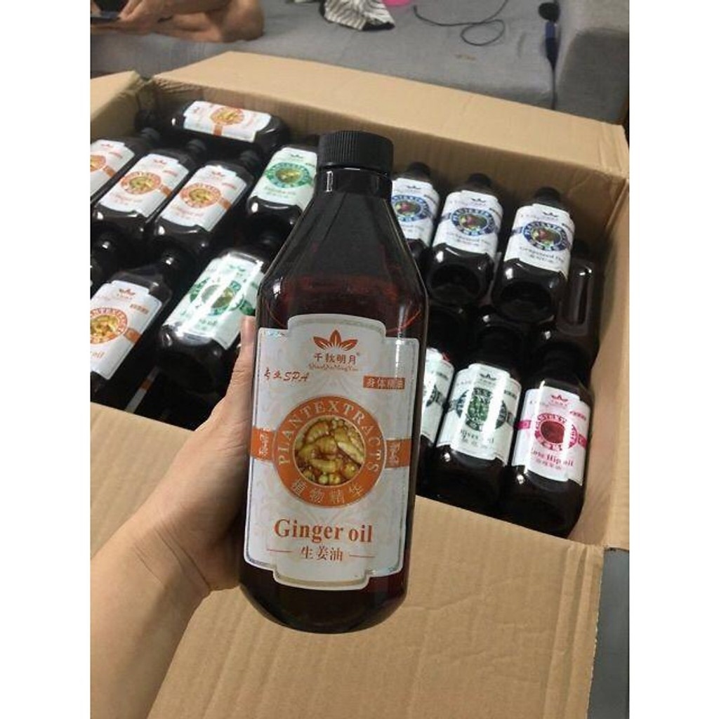 Tinh Dầu Massage Body 800ml | Dầu Masage 8 Mùi Hương Dùng Trong Dưỡng Sinh Spa.