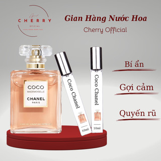 Nước hoa nữ chanel coco mademoiselle intense thanh lịch quyến rũ chiết 10ml - Cherry_official