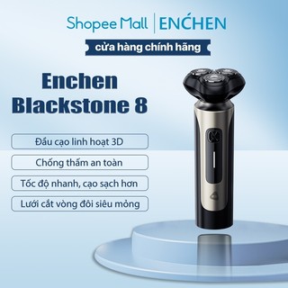 Máy Cạo Râu Enchen BlackStone8 Đầu cạo linh hoạt 3D Tốc độ nhanh, cạo sạch hơn - Hàng chính hãng