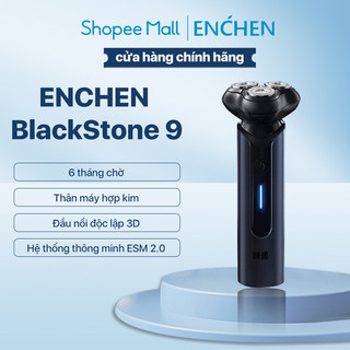 Máy cạo râu Enchen BlackStone9 Electric Shaver 3D thân máy chất liệu hợp kim đèn LCD