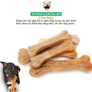 Xương da bò cho chó - Xương gặm ngứa răng cho chó