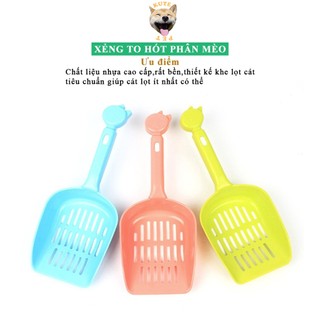 Xẻng hót phân hình đầu mèo