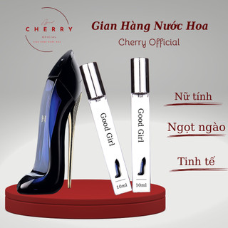 Nước hoa nữ Carolina Herrera Good Girl lưu hương lâu hương thơm quyến rũ ngọt ngào chiết 10ml - Cherry official
