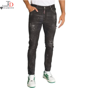 Quần Jean Nam Dsquared2 Skater Màu Đen