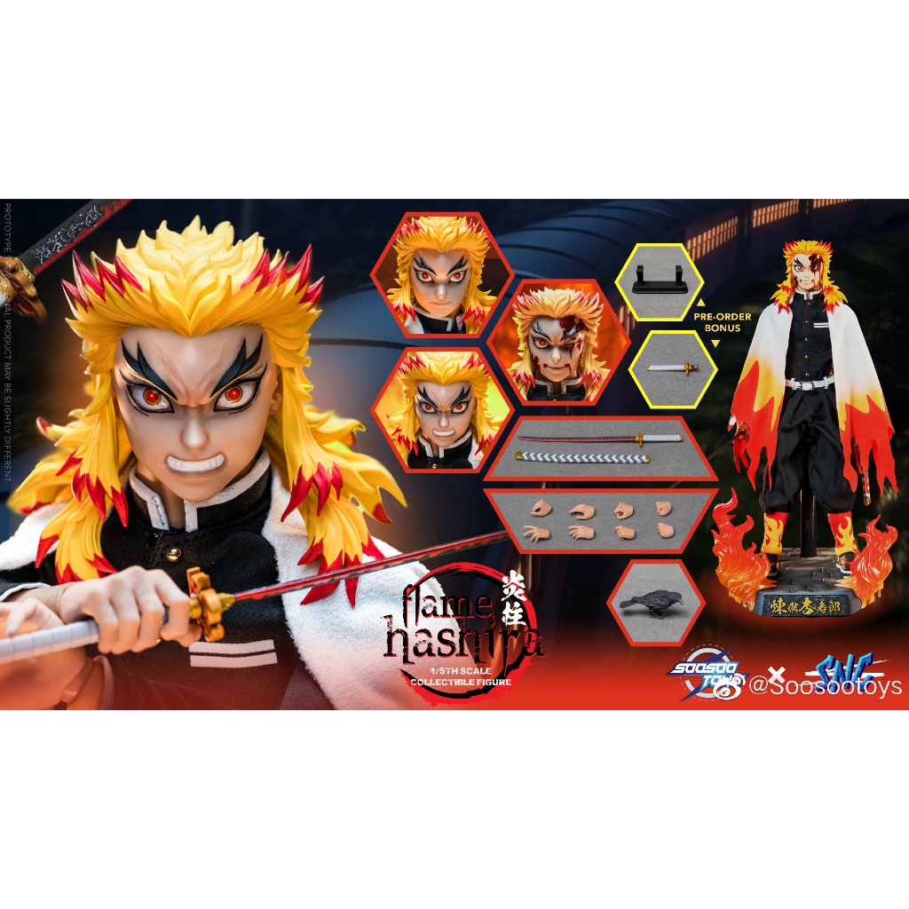 Mô hình Viêm Trụ Rengoku 1/6