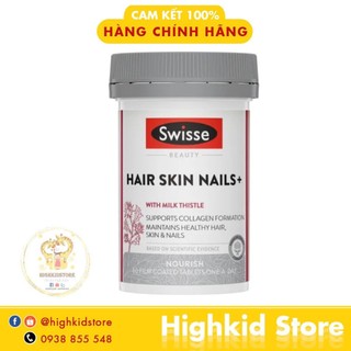 Viên uống collagen swisse hair skin nails 60 viên