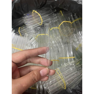 Combo 100 ống hút mụn thủy tinh