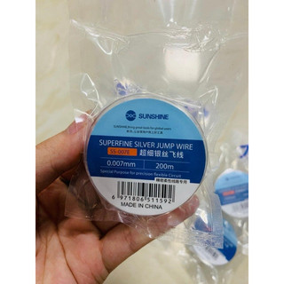 Cuộn dây đồng câu dây Sunshine SS-007E (0.007mm*200M)