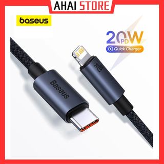 Dây cáp sạc nhanh baseus pd 20w usb-c dành cho iphone 13 12 11 pro max