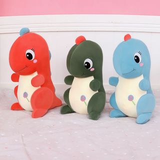 Gấu Bông Khủng Long Má Hồng - Thú Nhồi Bông Khủng Long Má Hồng Bình Sữa Cute