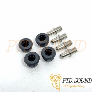 Chân ê căng loa - chốt lưới loa - chấu ecang từ ptd sound