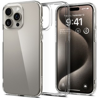 Ốp lưng trong suốt cho iphone 15 pro max / iphone 15 pro / iphone 15 plus / iphone 15 spigen ultra hybrid crystal