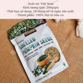 [C'LAVIE] HẠT BÍ, Ý DĨ HỮU CƠ - 200G