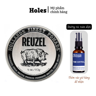 Sáp vuốt tóc Reuzel Concrete Hold Matte Pomade