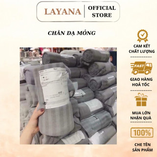  Chăn dạ mỏng, chăn văn phòng, oto, bán trú LOẠI 1_LAYANA STORE