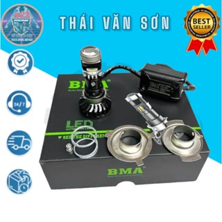  Đèn Led Bi Cầu MINI M8C BMA Lắp Đa Năng Xe Wave Dream Sh Mode Liberty Wave Cũ... 