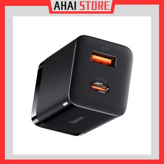 Baseus -BaseusMall VN Cốc sạc nhanh siêu nhỏ gọn Baseus Super Si Pro Quick Charger C+U 30W