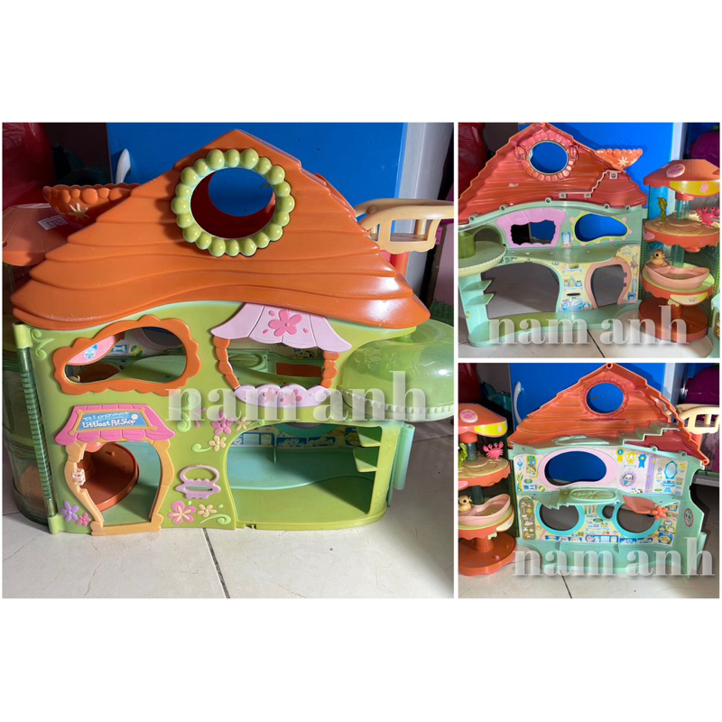 Nhà đồ chơi Littles Pet Shop - Lps (Hasbro Littlest Pet Shop Biggest Littlest Pet Shop Playset) 2008