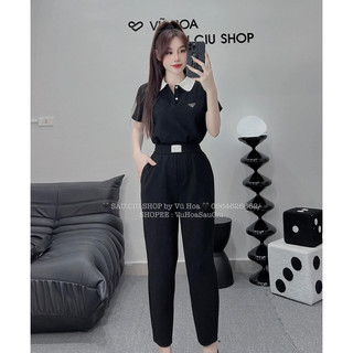 Polo Cổ Bẻ Tag Prada Hàng QC