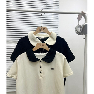 Polo Cổ Bẻ Tag Prada Hàng QC
