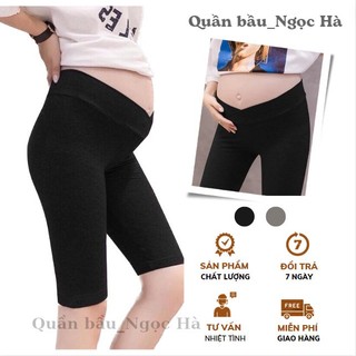 Quần bầu lửng bầu cạp chéo cao cấp - co dãn thoải mái-9005