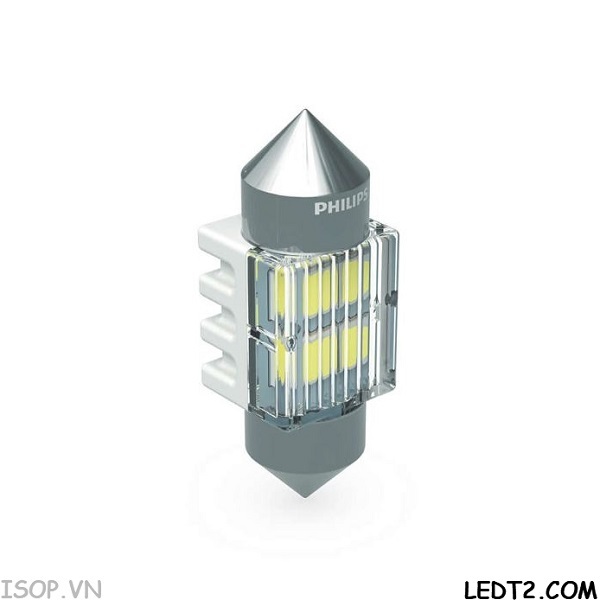 [LEDT2 ISOP] Đèn trần Festoon Philips Ultinon Pro3100 [Số lượng: 1 cái] [Bảo hành 5 năm]