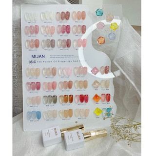 Set thạch 36 màu Mijan tặng bảng màu