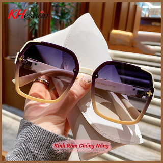 Kính râm form đa giác vuông Nam Nữ thời trang, chống tia cực tím, Kính lái xe cao cấp mã Y97716