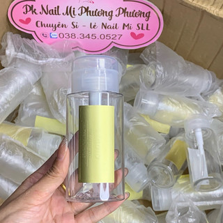 Bình Đựng aceton, cồn, nước lau gel 250ml