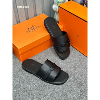 Dép Hm nam hàng cao cấp Fullbox xịn sò - Dép Quai Ngang HM Da Đế Phíp - Hàng Hot Trend 2024 ( Nhiều Màu )