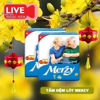 Tấm đệm lót Merzy 45x72 cm. 3 lớp chống tràn tuyệt đối #bỉm merzy #bỉm già merzy #lót già merzy #lót Merzy # tã merzy
