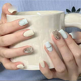 B1 Nailbox thiết kế thủ công phối màu tráng gương