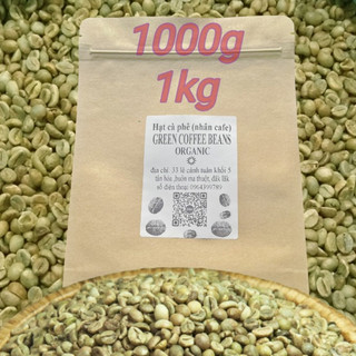 Hạt cà phê xanh _nguyên hạt_ 1kg