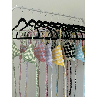 BIKINI caro 2 mảnh/ bikini len handmade by TOMIEyun/ crochet bikini