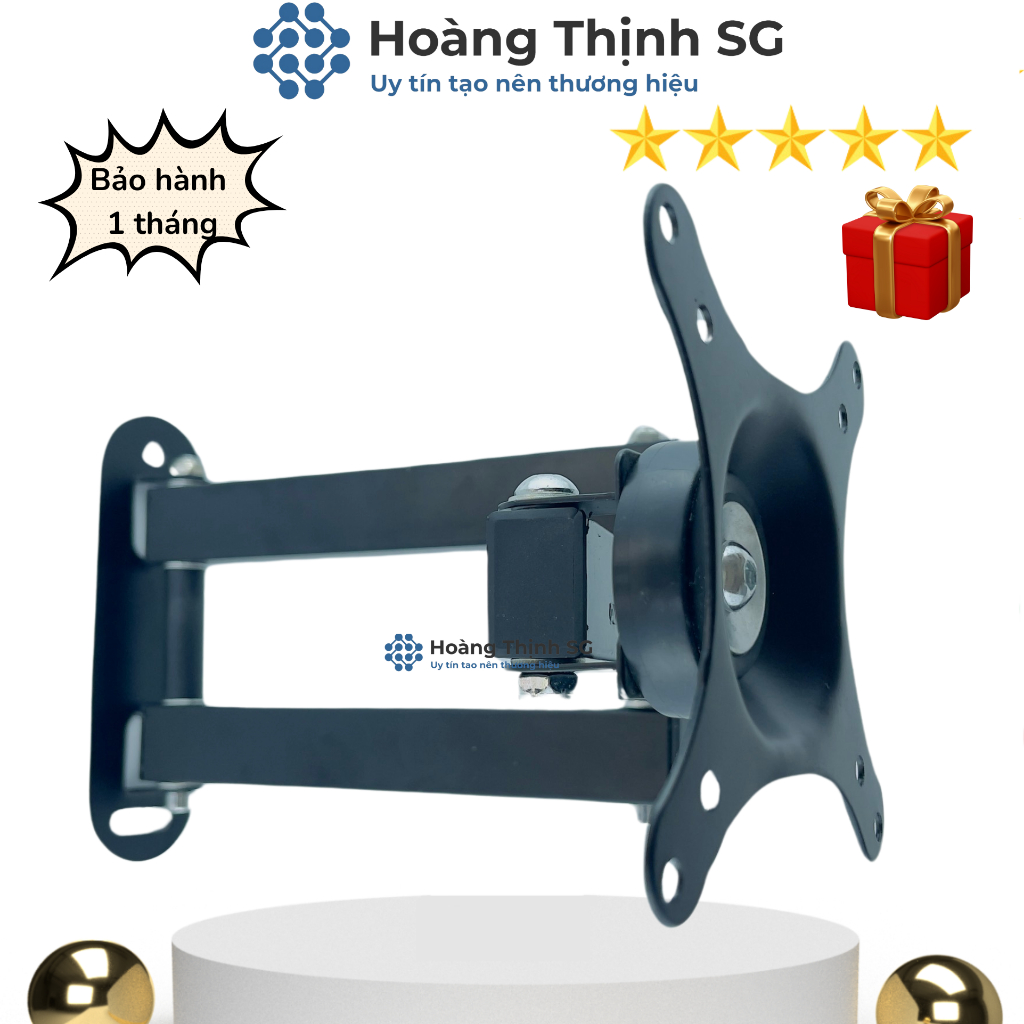 Arm màn hình máy tính Ergotek E-03, giá treo màn hình máy tính Ergotek E-03, xoay 360 độ