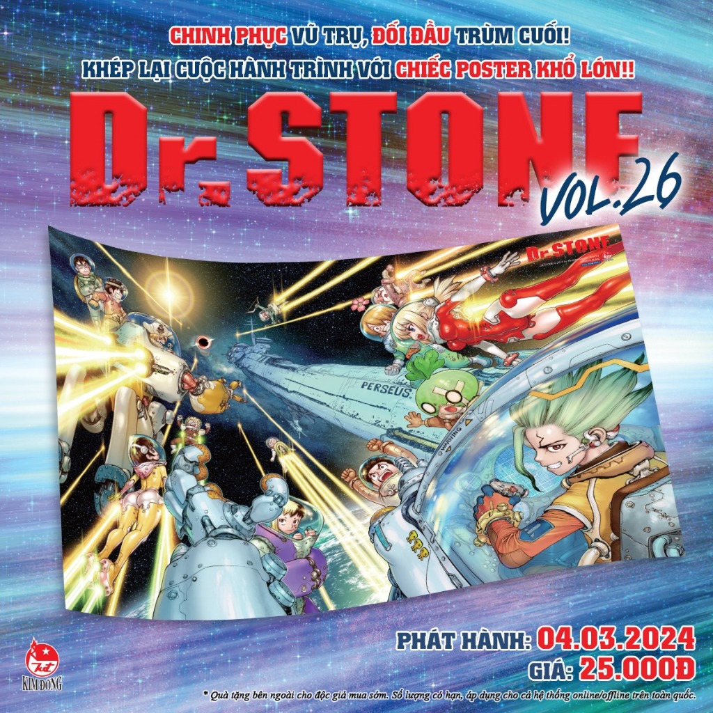 Dr.Stone lẻ Tập - Kim Đồng