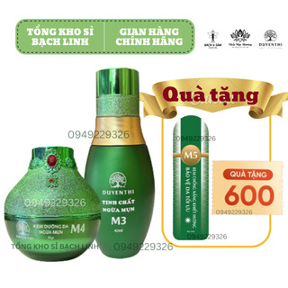 Combo m3 m4 duyên thị ngừa thâm mụn - trắng da - chống lão hoá - combo dưỡng da mụn bách y sâm - duyên thị