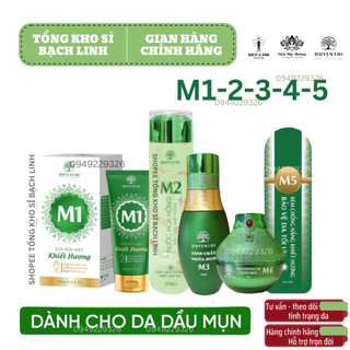 Bộ Mụn Bách Y Sâm Bộ chăm sóc da tại nhà cho da dầu, da mụn (Bộ Mụn 5 sản phẩm)