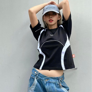 Áo Thun Babytee WYSH Tech Black